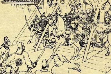 兴唐传第三十六回：专诸巷罗成认舅母，贾柳店秦琼待宾朋