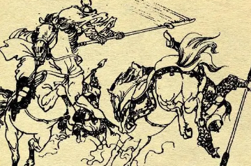 兴唐传第48回：程咬金丑扮花刀帅，单雄信力战靠山王