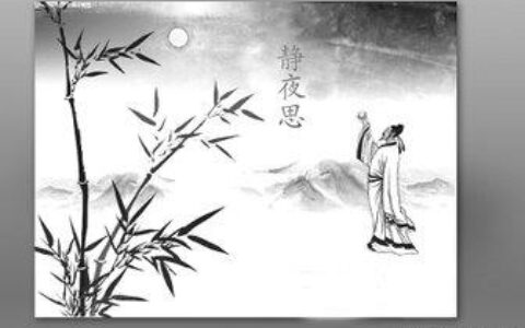 中华好诗词（历史上高水平的40首诗词）