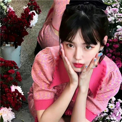 干净又很好看的粉色系女头最新 粉色系用来做微信头像也很棒