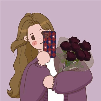 超甜超有cp感的卡通情头 你是年少的欢喜反过来念也是你 ​​​