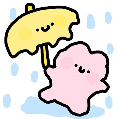 可爱情头干净又很俏皮 约会在晴天闲逛也浪漫