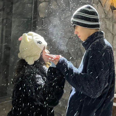 适合冬季用的时尚且甜情头 冬季氛围感满满的幸福情头