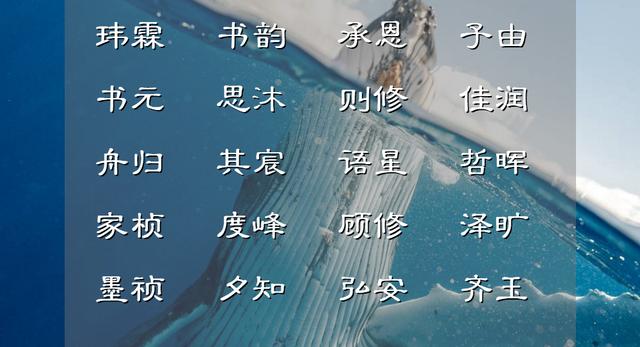 有丰富内涵的男宝宝名字(令人难忘的男宝宝名字精选)