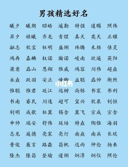 好听的男宝宝名字（好听男宝宝名字大全）